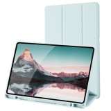 Husa Samsung Galaxy Tab S6 Lite 10.4 P610P615 Techsuit Flex Trifold Pen, bleu