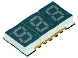 Afișaj LED 7 Segmente 10mm 3 Digiti Roșu