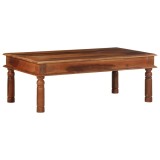 vidaXL Masuta de cafea 110x60x40 cm din lemn masiv de salcam 4102368