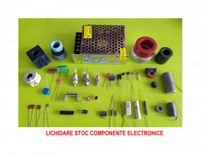 Lichidare stoc componente electronice foto