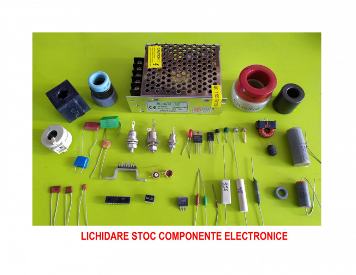 Lichidare stoc componente electronice