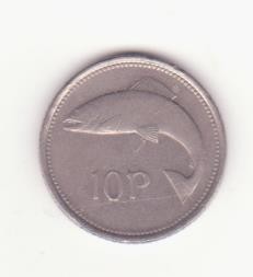 Irlanda 10 pence 1996. foto