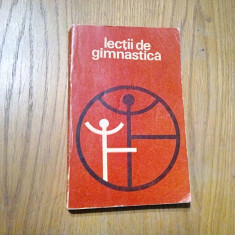 LECTII DE GIMNASTICA - N. Gh. Baiasu, P. Dungaciu, Uta Ionescu - 1974, 309 p.
