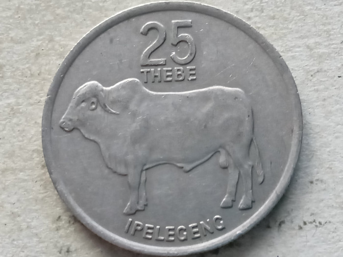 BOTSWANA-25 THEBE 1977