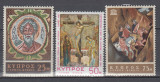 CIPRU CIPRU GREC 1967 CENTENARUL MANASTIRII SFANTUL ANDREI SERIE MNH, Nestampilat