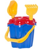 Set Galeata Joaca la Nisip 4 Piese 4 Culori