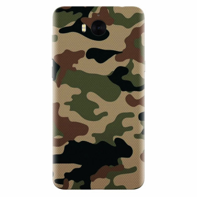 Husa silicon pentru Huawei Y5 2017, Camuflaj foto