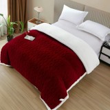 Patura Poliester Fleece Microfibra 200x230 cm Crem Roz Negru Alb Gri Albastru Rosu Uni Dungi