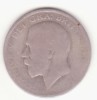Marea Britanie &frac12; Crown 1923 - George V 2nd type, greutate 14.14 grame, argint (0.500), diam.32.3 mm., Europa