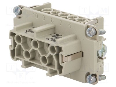 Conector HDC inserturi de contact mamă EPIC H-BE PIN 10 16A LAPP foto