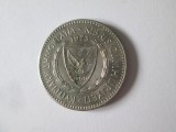 Cipru 100 Mils 1973 moneda din imagini,diametrul=28,50 mm