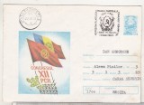 bnk ip Congresul XII PCR - marca fixa - stampila ocazionala Expofil Ploiesti 1981