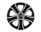 Cumpara ieftin Set 4 capace roti Bis Gri-Negru R14 pentru gama auto Jeep, Autohelix MSA