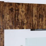 VidaXL Dulap suspendat de bucătărie Stejar fumuriu 50 x 31 x 80 cm 885040