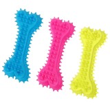 Set 3 Jucarii de Mestecat pentru Caini , Forma de Os, pentru Curatarea Dintilor si Divertisment, Oem