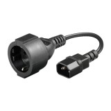 Cumpara ieftin Cablu alimentare IEC - SCHUKO, 20 cm IEC-SCHUKO-20