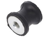Atenuator de Vibrații M6 20mm Guma