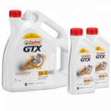 Set Ulei Motor Castrol GTX 5W-30 RN17 ACEA C3 Renault 5L 15CC30 + 2 Buc Ulei Motor Castrol GTX 5W-30 RN17 1L 15CC2F