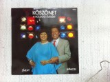 Zaray Marta Vamosi Janos Koszonet A Boldog evekert disc vinyl muzica usoara VG+