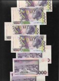 Sao Tome e Principe 5000 5.000 dobras 2013 unc pret pe bucata
