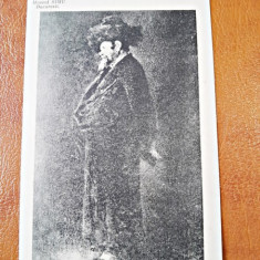 Carte Postala Reproducere pictura Evreul a lui Nicolae Grisgorscu, muzeul Simu Bucuresti, necirculata
