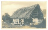 2593 - ORLAT, Sibiu, Country house, Romania - old postcard, real Photo - unused, Necirculata, Fotografie