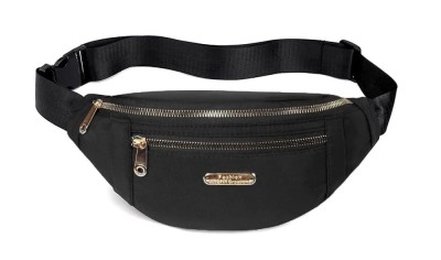 Borseta multifunctionala Fashion Jingpin Creations, unisex, negru - RESIGILAT foto