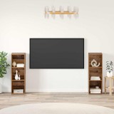 Cumpara ieftin Set comoda TV 2 buc. 107 x 35 x 37 cm Lemn Vechi