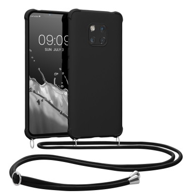 Husa Kwmobile pentru Huawei Mate 20 Pro, Silicon, Negru, 59004.01 foto