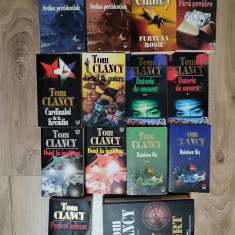 Tom Clancy – set 10 romane thriller, 14 volume (+ bonus)