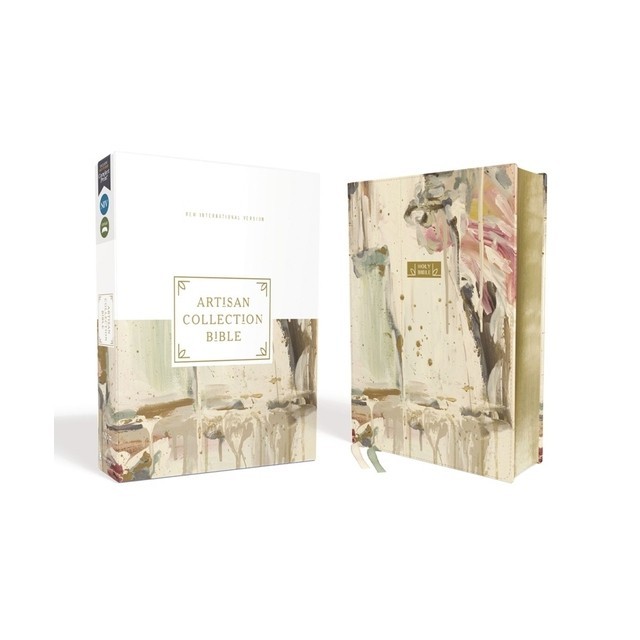 Niv, Artisan Collection Bible, Leathersoft, Multi-Color/Cream, Red Letter, Comfort Print