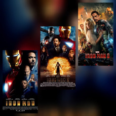 Poster Iron Man Marvel Afis A3 foto