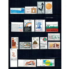 Mexic 1976 - Lot 17 timbre neuzate