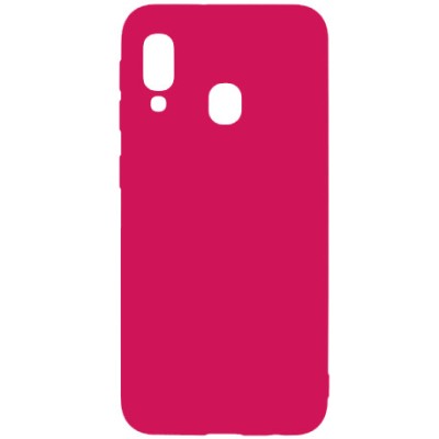 Husa SAMSUNG Galaxy A20e - Silicone Cover (Fuchsia) foto