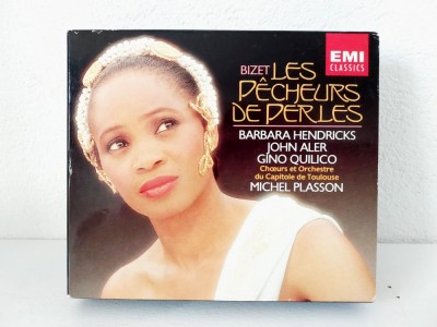 BIZET - LES PECHEURS DE PERLES dublu CD SET, BARBARA HENDRICKS, JOHN ALER, opera foto