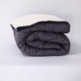 Cumpara ieftin Pilota De Iarna Sherpa Indigo Cu Blanita , Moale Si Confort Absolut 150X210 Cm