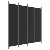 Cumpara ieftin Paravan de camera cu 3 panouri, 200x200 cm, textil