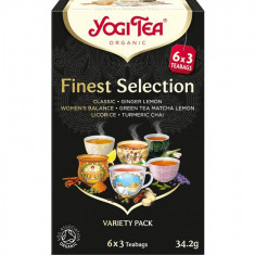 Selectie de ceaiuri bio Finest Selection, 34.2g Yogi Tea
