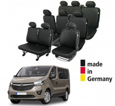 Huse Scaune Dedicate Opel Vivaro 8+1 Locuri 2014-2017 Premium foto