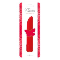 Vibrator Mini Toyz4Lovers &raquo;Classics&laquo; 14 cm - Rosu