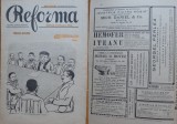 Reforma, revista politica ilustrata, an I, nr. 22, 1908, desene de Ary Murnu