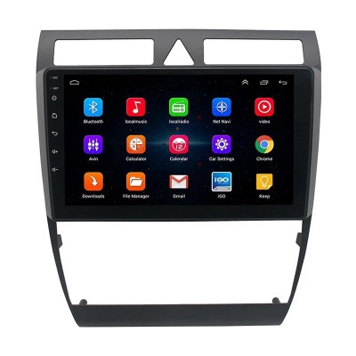 Navigatie Auto Multimedia cu GPS Audi A6 C5 (1997 - 2004), 4 GB RAM + 64 GB ROM, Slot Sim 4G pentru Internet, Carplay, Android, Aplicatii, USB, Wi-Fi, foto