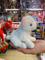 Pisica Alba - Jucarie Plus Wild Republic 13 cm nat geo