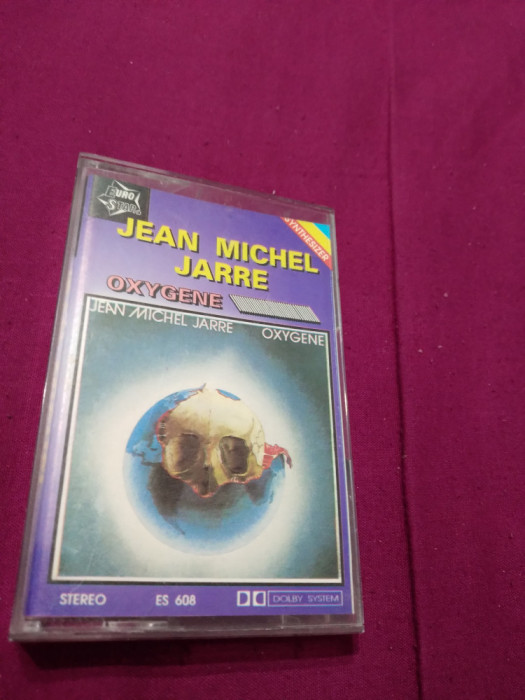 CASETA AUDIO JEAN MICHEL JARRE -OXYGENE RARA!! ORIGINALA EUROSTAR