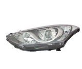 Far HYUNDAI I30 (GD), 03.2012-03.2017, partea Stanga, OEM/OES, tip bec H7+H7+H7+PY21W+W5W; electric; cu motor; halogen; cu lumina viraje