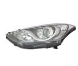 Far HYUNDAI I30 (GD), 03.2012-03.2017, partea Stanga, OEM/OES, tip bec H7+H7+H7+PY21W+W5W; electric; cu motor; halogen; cu lumina viraje, Rapid