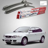 Cumpara ieftin Ștergătoare Toyota Corolla E11 Liftback 1997-2001 | Set Față Flat &ndash; TeamCar&reg;