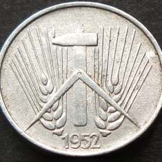 Moneda 1 PFENNIG RDG - GERMANIA DEMOCRATA, anul 1952 *cod 1574