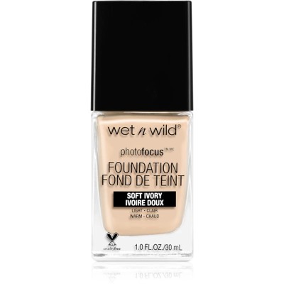 Wet n Wild PhotoFocus Make-up lichid matifiant culoare Soft Ivory 30 ml foto