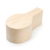 Lemn din tei pentru modelat cana Kuksa BeaverCraft B3, 140 mm